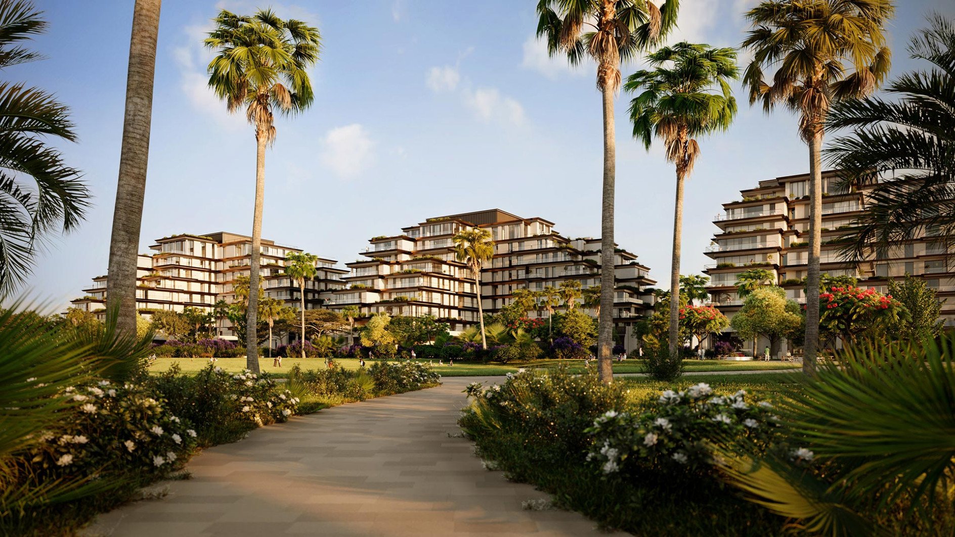 Sama Yas by Aldar architectural exterior design on Yas Island Abu Dhabi showcasing elegance and modern luxury apartments